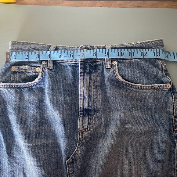 Rails Highland Denim Midi Skirt - Y2K, 90s - Size 25 - Picture 8 of 12